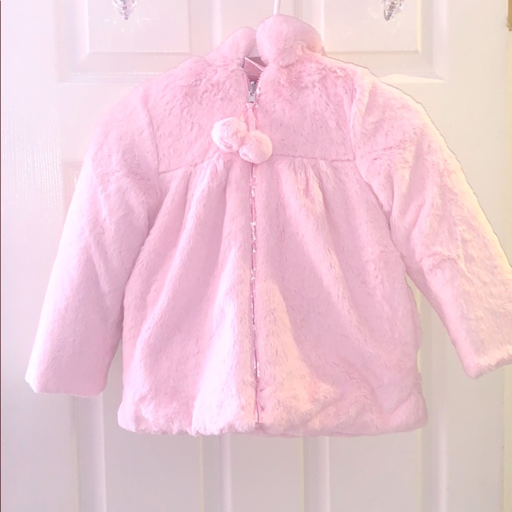 Girls Light Pink Coat